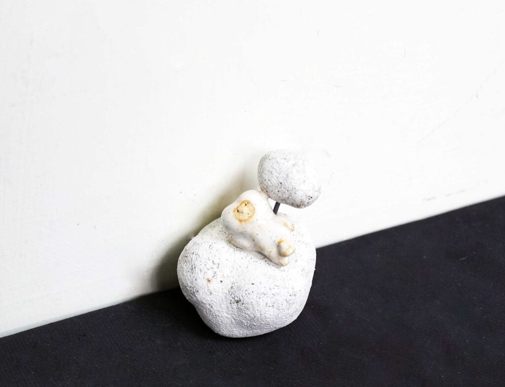 常玉蘭《雲朵上的雲朵人》(已售出)