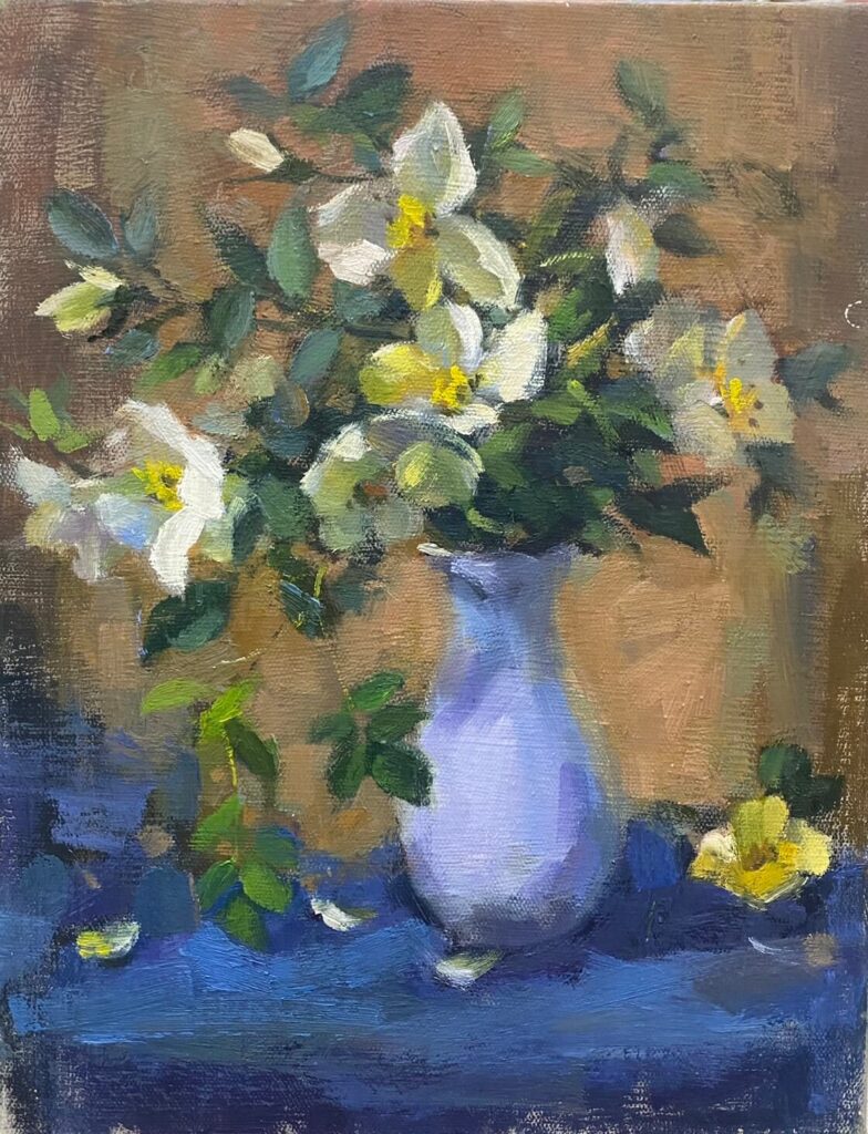 陳麗英《盛開》(已售出)