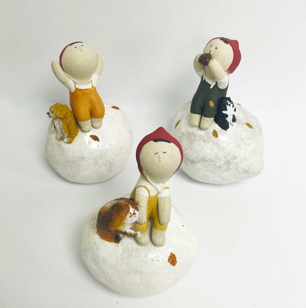 常玉蘭《雲朵上的女孩》