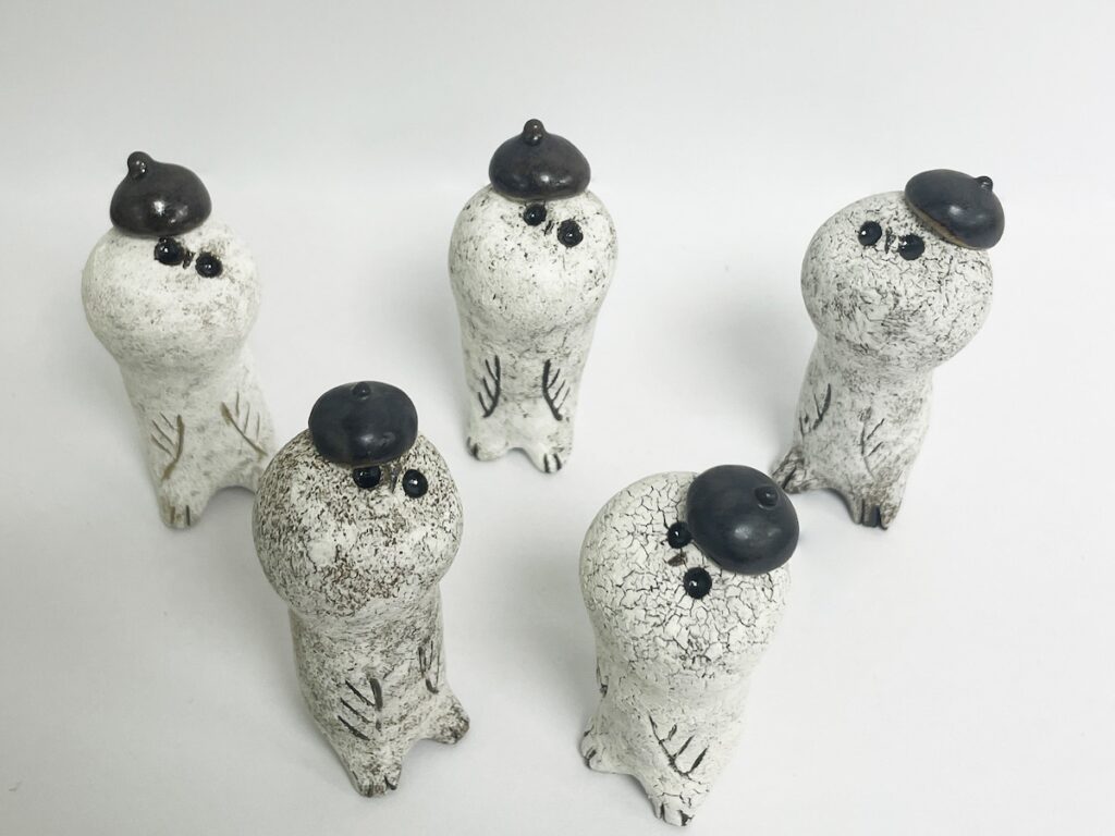 常玉蘭《貓頭鷹畫家(中)》