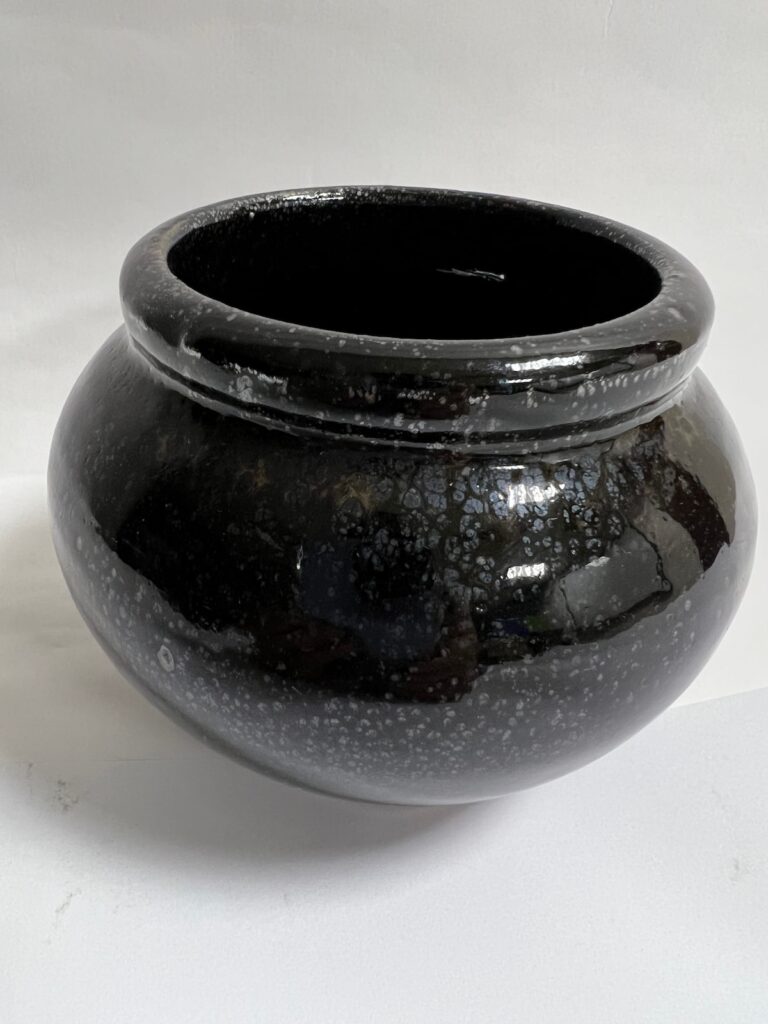 陳正義《銀油滴天目茶碗02》(已售出)