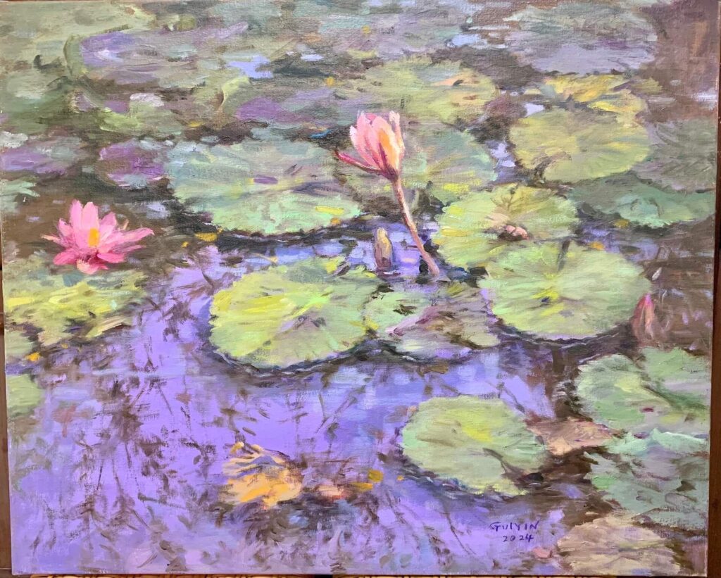 林桂英《睡蓮》