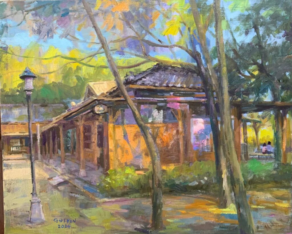 林桂英《竹林車站》