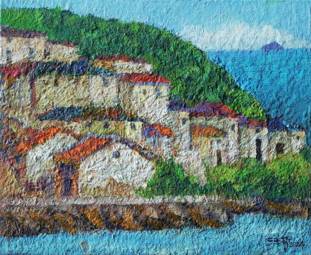 劉洋哲《東方希臘(馬祖)》(已售出)