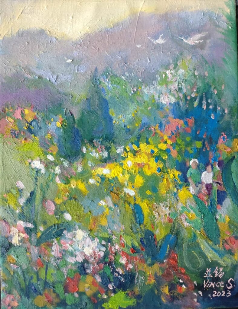 施並錫《春臨大地》(已售出)