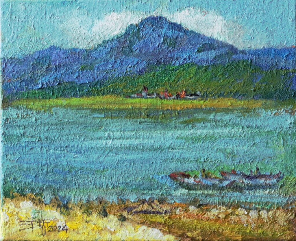 劉洋哲《淡水河畔》