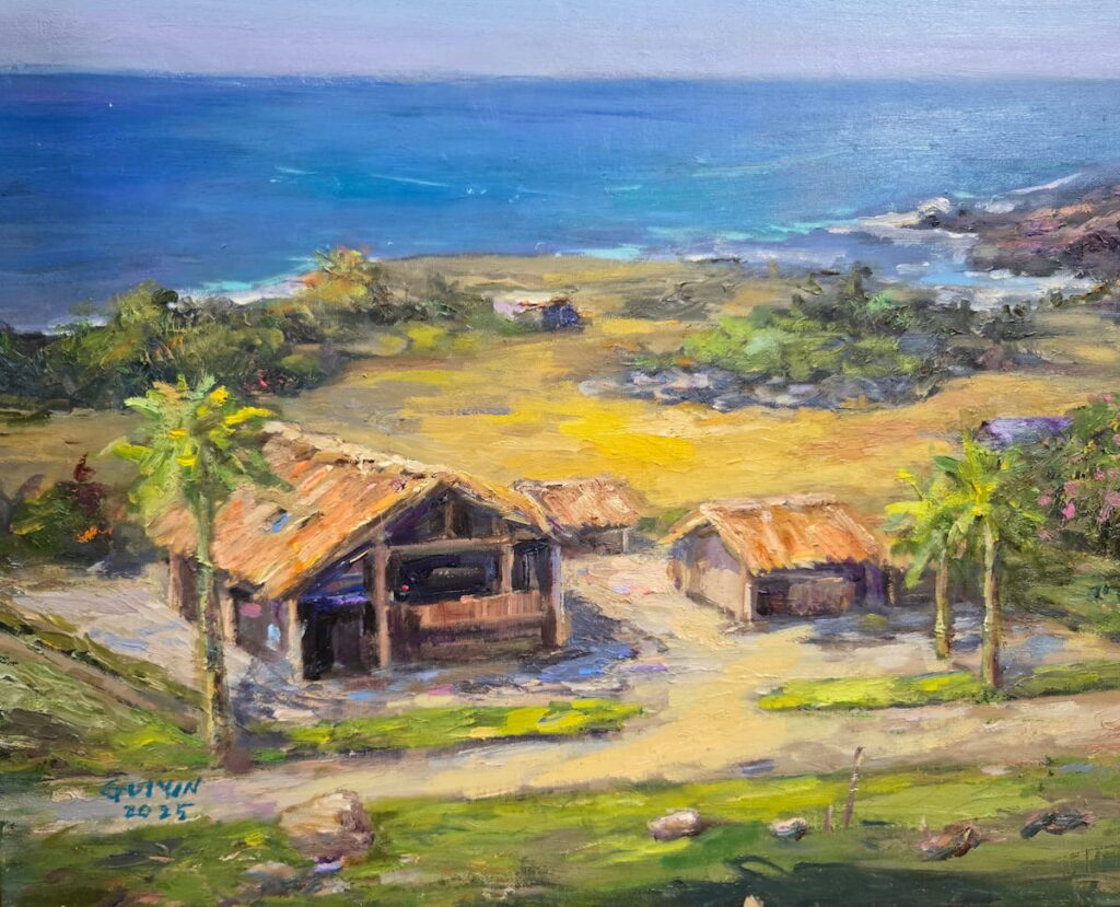 林桂英《海邊小屋》