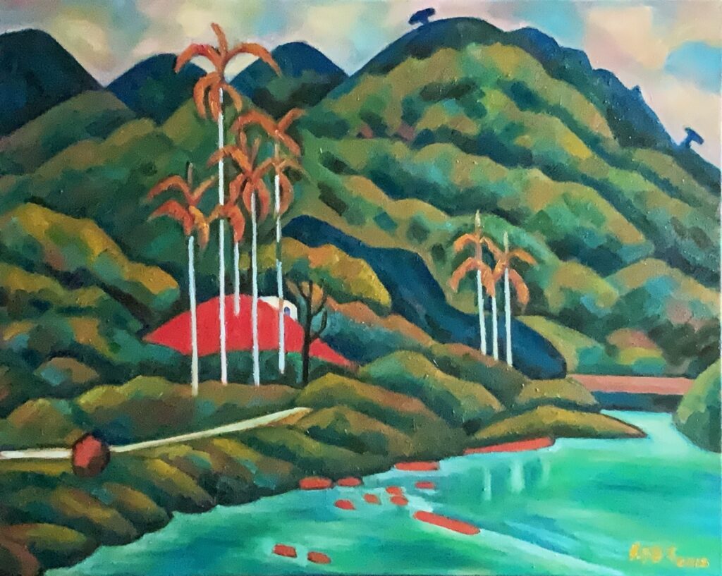 鄭自才《金瓜寮溪》